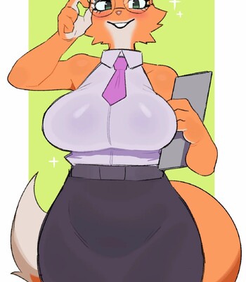 Fox Secretary Set comic porn thumbnail 001