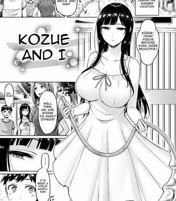 Kozue Onee-chan to Boku | Kozue and I comic porn sex 5