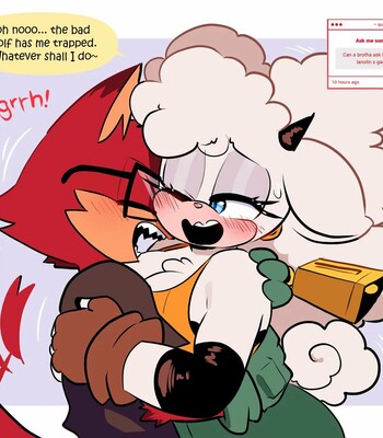 Lanolin x Gadget comic porn sex 12