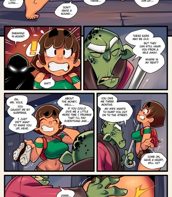 Lora: Late rent comic porn sex 1