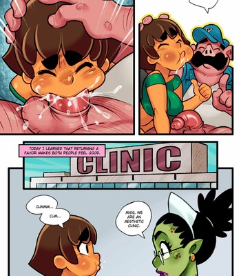 Lora: You help me, I help you comic porn sex 5