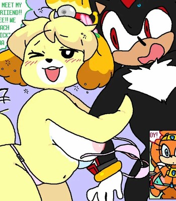 Rouge & Isabelle at the Beach (WIP) comic porn sex 3