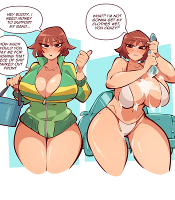 Kim Pine’s Car Washing comic porn thumbnail 001