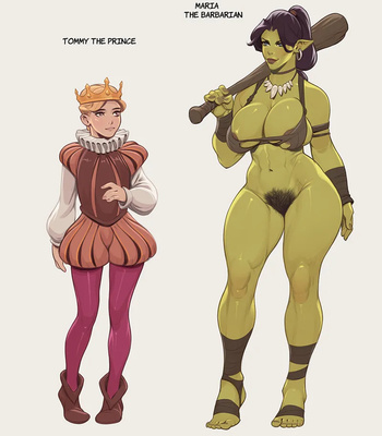 The Prince And The Barbarian comic porn thumbnail 001