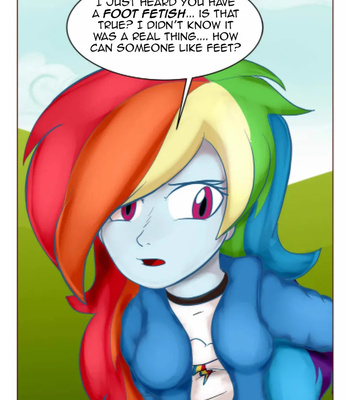 Rainbow Dash Jerk-Off! comic porn sex 2