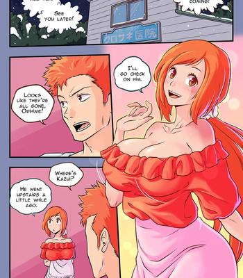 Bleach – Orihime x Ichigo comic porn sex 2