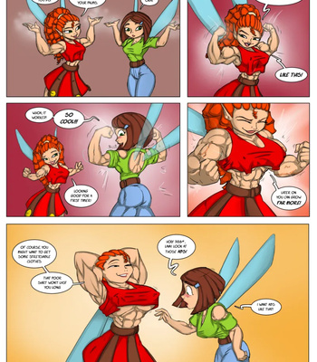 Iyo And Lava’s Muscle Growth comic porn sex 2