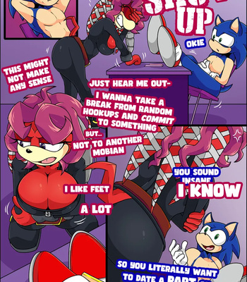 Sonic… I Want To Date Your Feet! comic porn sex 3