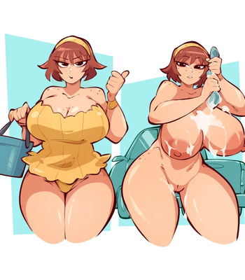 Kim Pine’s Car Washing comic porn sex 4