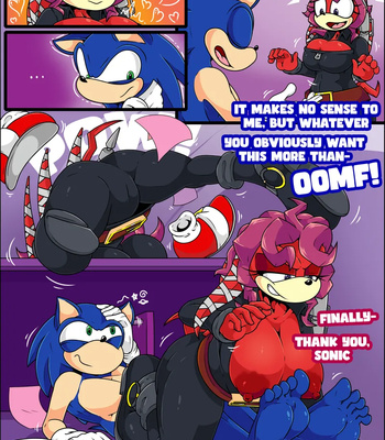 Sonic… I Want To Date Your Feet! comic porn sex 4