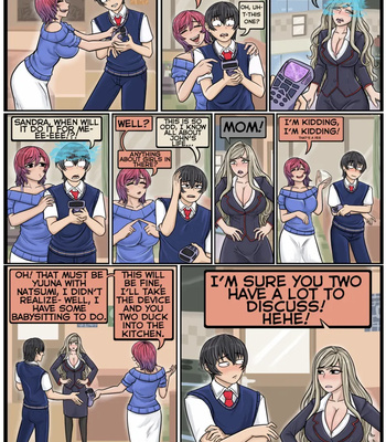 Student Transfer Body Swap – Leona x John comic porn sex 4