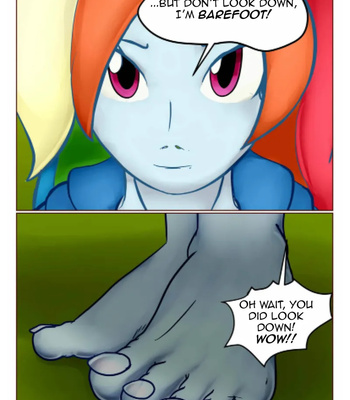 Rainbow Dash Jerk-Off! comic porn sex 4