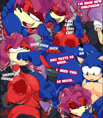 Sonic… I Want To Date Your Feet! comic porn sex 5