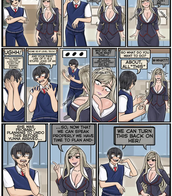 Student Transfer Body Swap – Leona x John comic porn sex 5