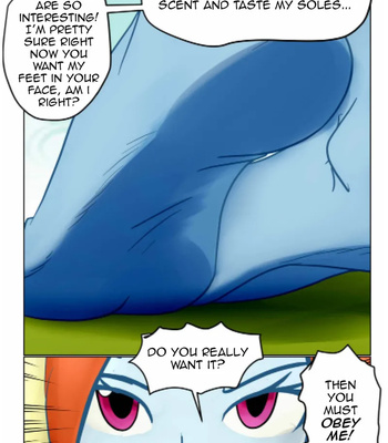 Rainbow Dash Jerk-Off! comic porn sex 5