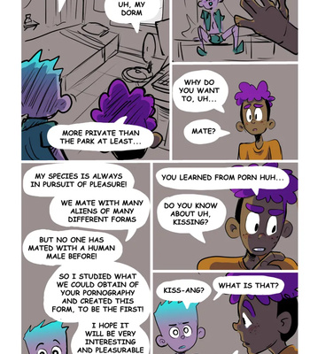 Alien x Human comic porn sex 5