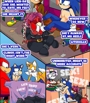 Sonic… I Want To Date Your Feet! comic porn sex 7