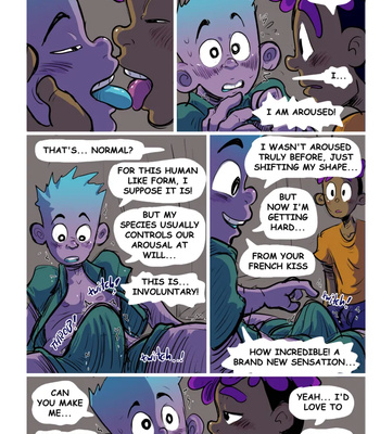 Alien x Human comic porn sex 7