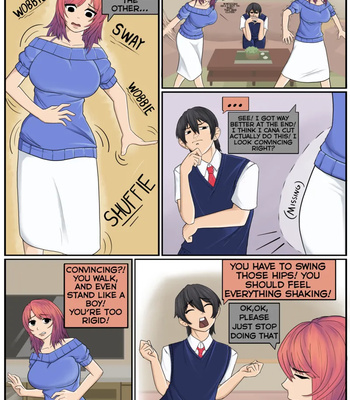 Student Transfer Body Swap – Sandra comic porn sex 8