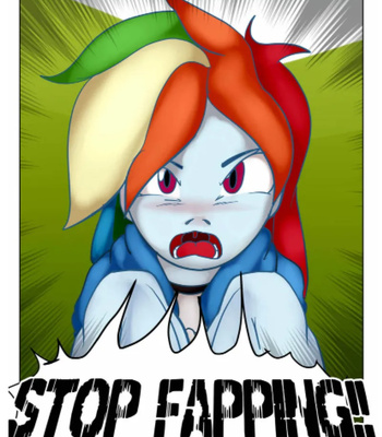 Rainbow Dash Jerk-Off! comic porn sex 9