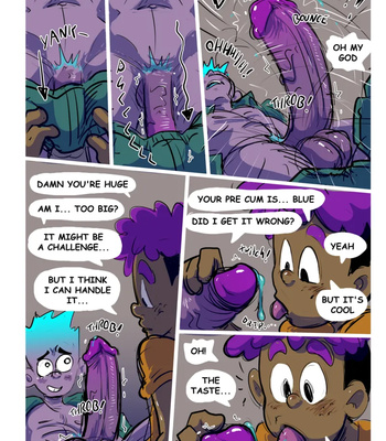 Alien x Human comic porn sex 9