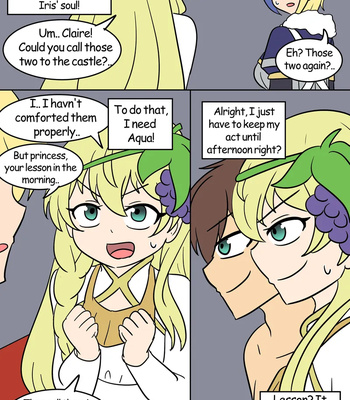 Acting Princess comic porn sex 12