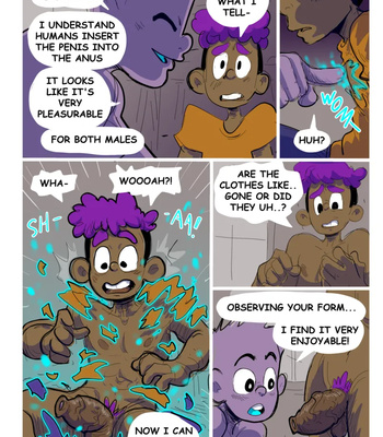 Alien x Human comic porn sex 13