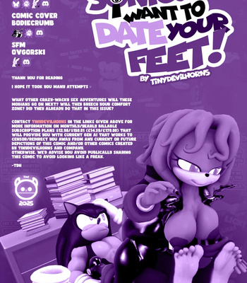 Sonic… I Want To Date Your Feet! comic porn sex 13