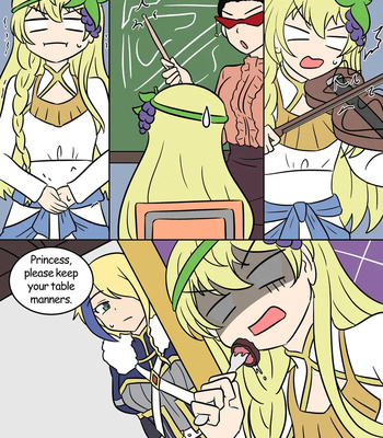 Acting Princess comic porn sex 13