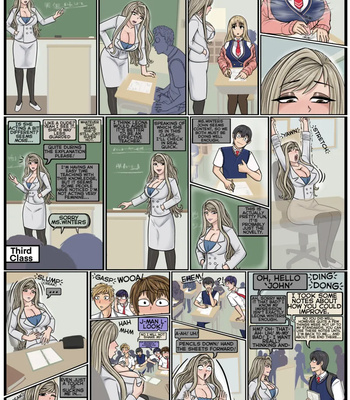 Student Transfer Body Swap – Leona x John comic porn sex 18