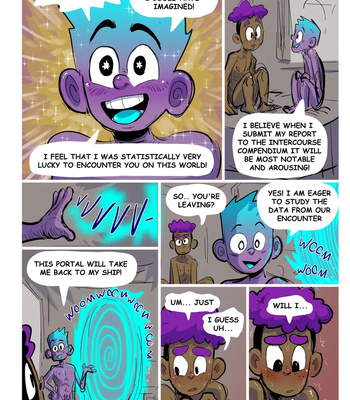 Alien x Human comic porn sex 29