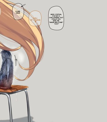 Cynthia Dildo Sitting comic porn sex 8