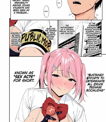 Fuuki Iin to Fuuzoku Katsudou | SEX ACTS with a Member of the Public Moral Committee 1 — Color (Decensored) comic porn sex 5