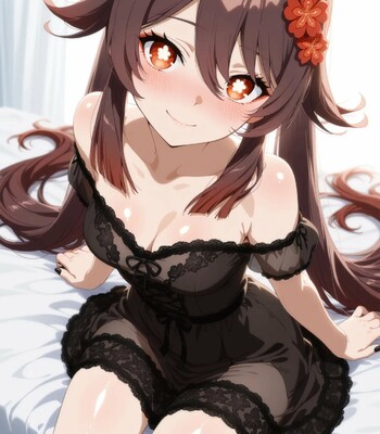 Hu Tao comic porn sex 2