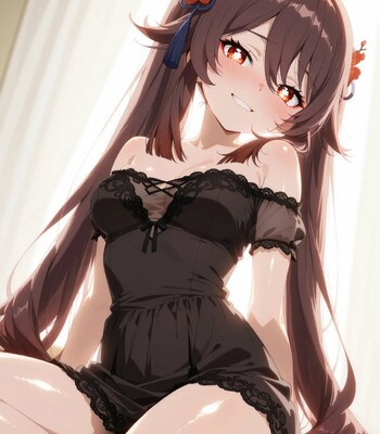 Hu Tao comic porn sex 4