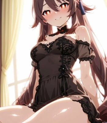 Hu Tao comic porn sex 6