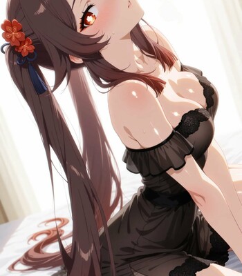 Hu Tao comic porn sex 8