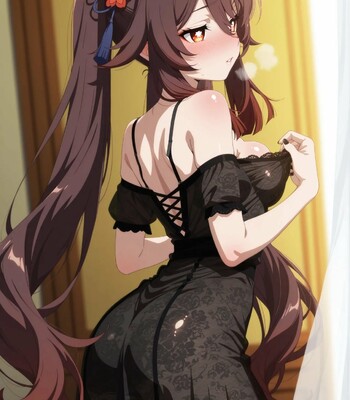 Hu Tao comic porn sex 13