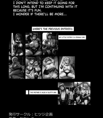 Imouto wa Mesu Orc 1-7 & Hahaue mo Mesu Orc 1-3 / My Little Sister Is A Female Orc 1-7 & The Mother is Also a Slutty Orc 1-3 {Compilation} comic porn sex 263