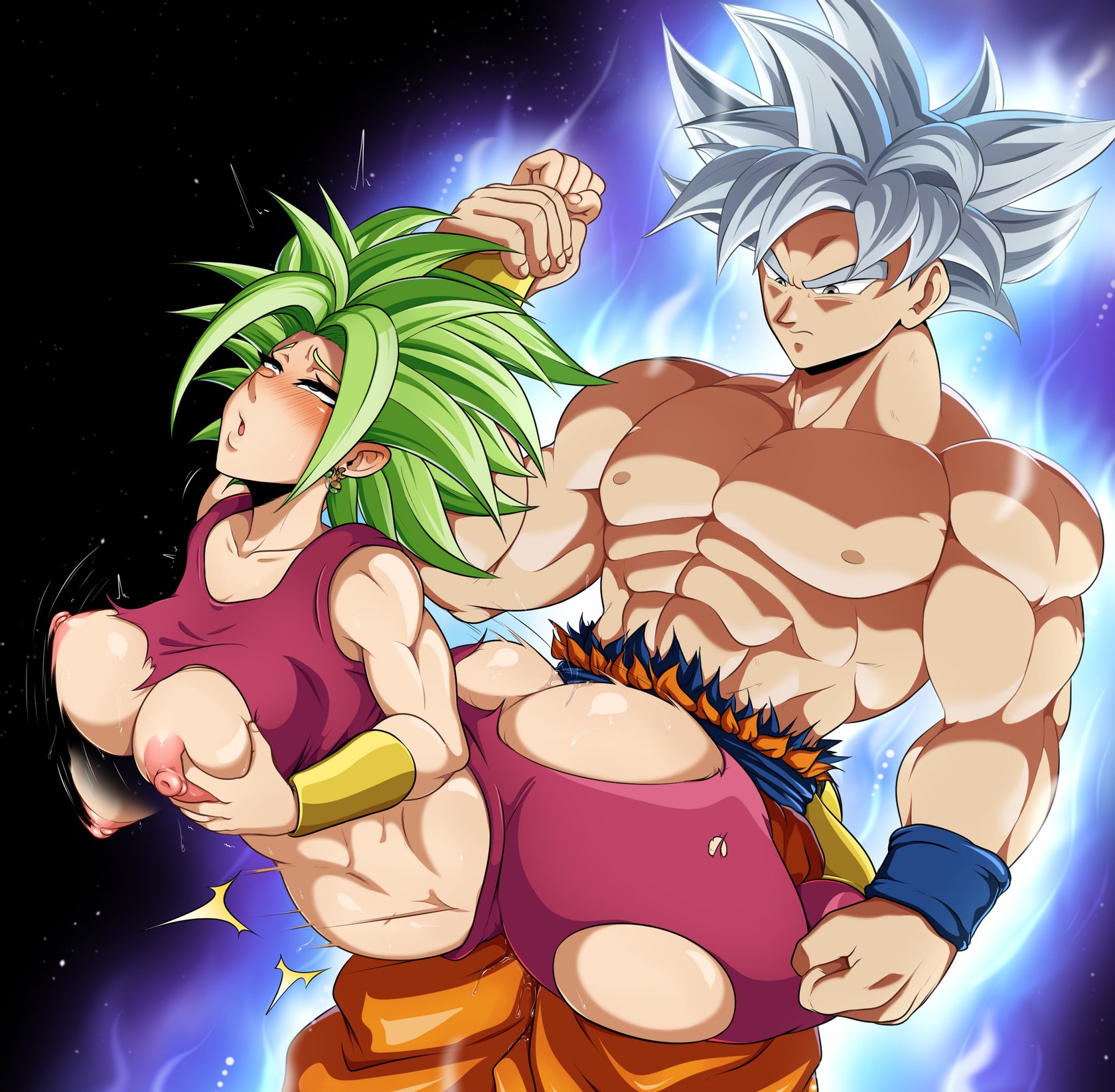 Goku y kefla porno comic