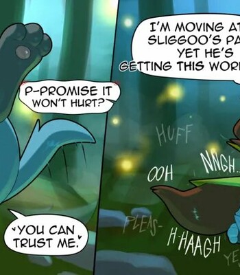 Lucario x Braixen comic porn sex 2