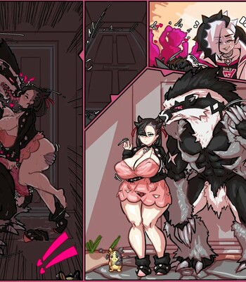 Marnie x Obstagoon comic porn sex 5