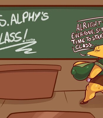 Ms Alphys’s class! comic porn sex 3