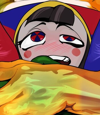 Pomni (The Amazing Digital Circuis) + Muscular Gumigoo – Yellow Elerphant comic porn thumbnail 001