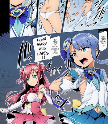 [Satou Kuuki] Aisei Tenshi Love Mary ～Akusei Jutai～   The Archangel of Love, Love Mary ~Malignant Corruption~ [English] {darknight} {Hen Colorist} [Decensored] [Colorized] comic porn sex 47