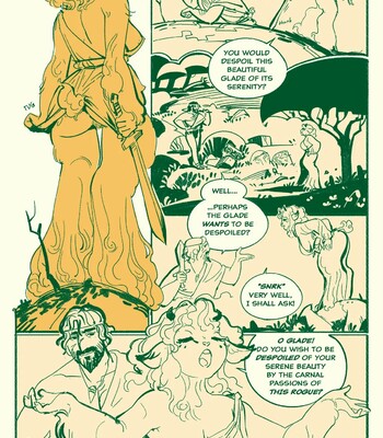 Satyr x Swordsman (WIP) comic porn sex 9