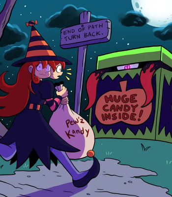 Huge Halloween Candy comic porn thumbnail 001
