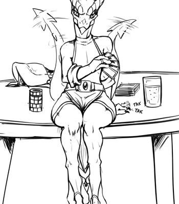 Strip Poker With Kiiya comic porn sex 2