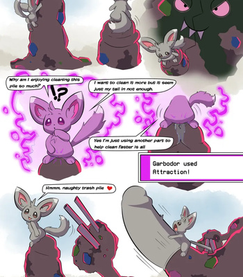 Gmax Garbodor x Minccino comic porn sex 2