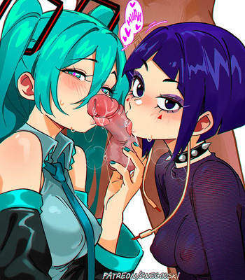 Miku x Jiro comic porn sex 3